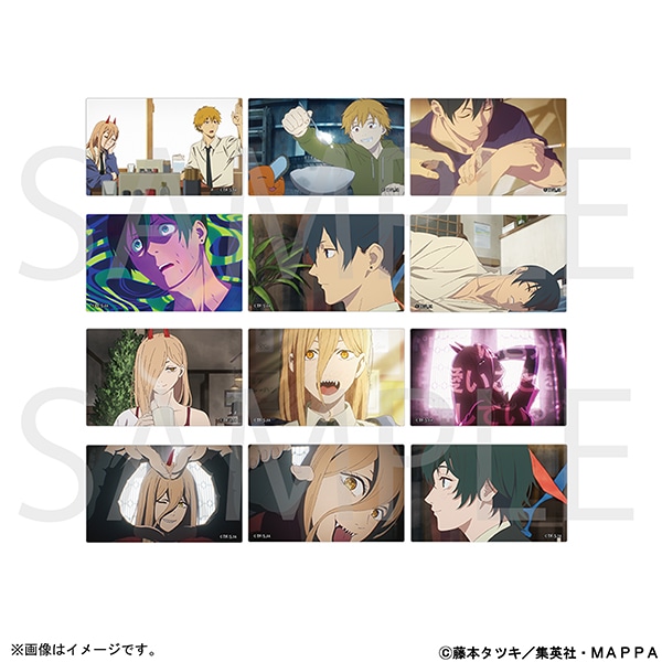 チェンソーマン クリアステッカーセレクション: イラスト/アート