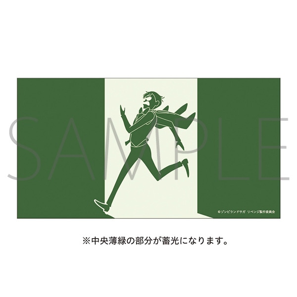 ゾンビランドサガ　蓄光ステッカー　巽 幸太郎