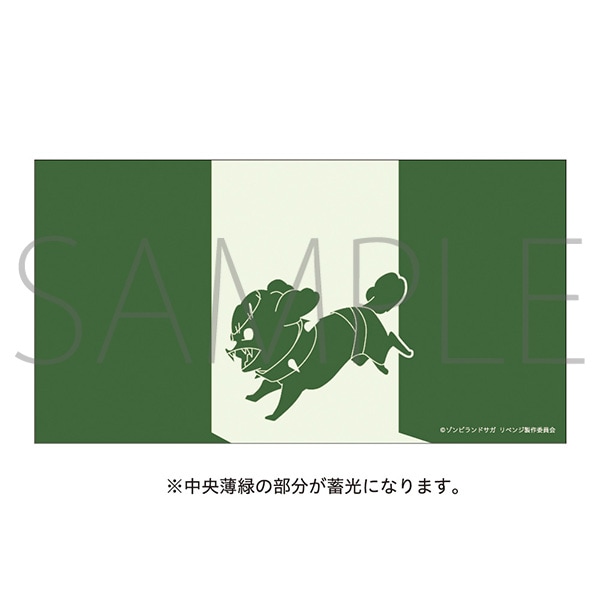 ゾンビランドサガ　蓄光ステッカー　ロメロ