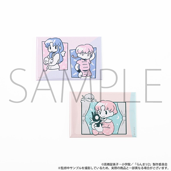 らんま1/2 スクエア缶マグネットセット／A