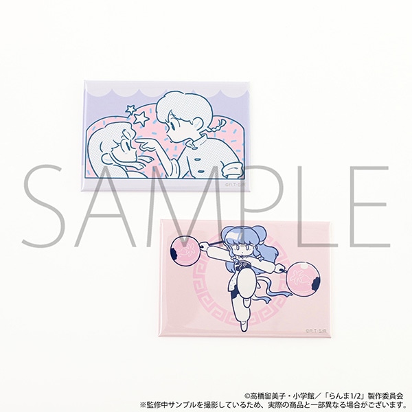 らんま1/2 スクエア缶マグネットセット／C