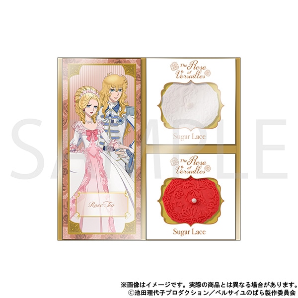 ベルサイユのばら Folium Floris TAKARAZUKAコラボシュガーレース&紅茶セット