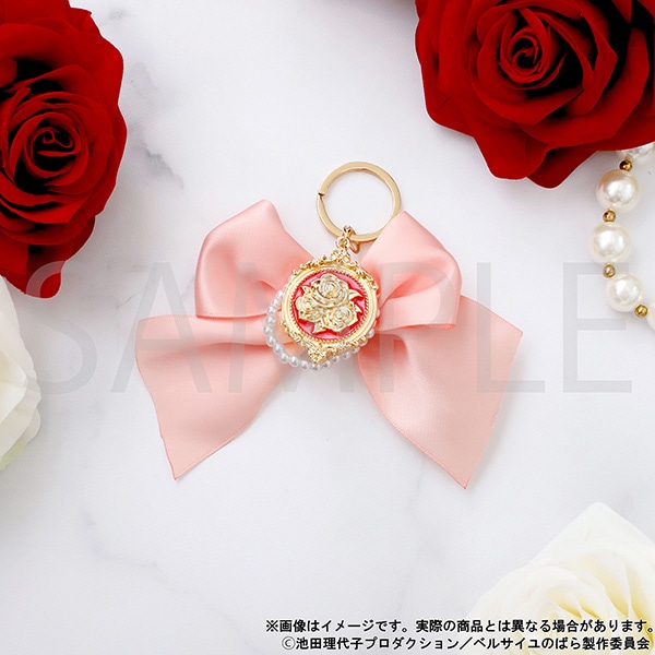 ベルサイユのばら キーホルダー　ばらモチーフ