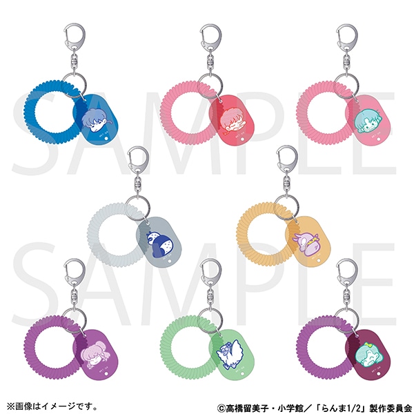 らんま1/2 ロッカーキー風アクリルキーホルダーコレクション