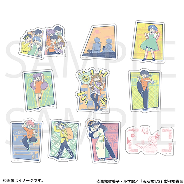 らんま1/2 EDイラストステッカーセレクション
