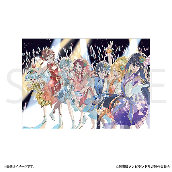 ゾンビランドサガ A3クリアポスター