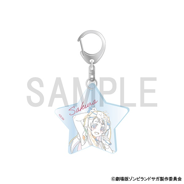ゾンビランドサガ 原画アクリルキーホルダーA　源 さくら