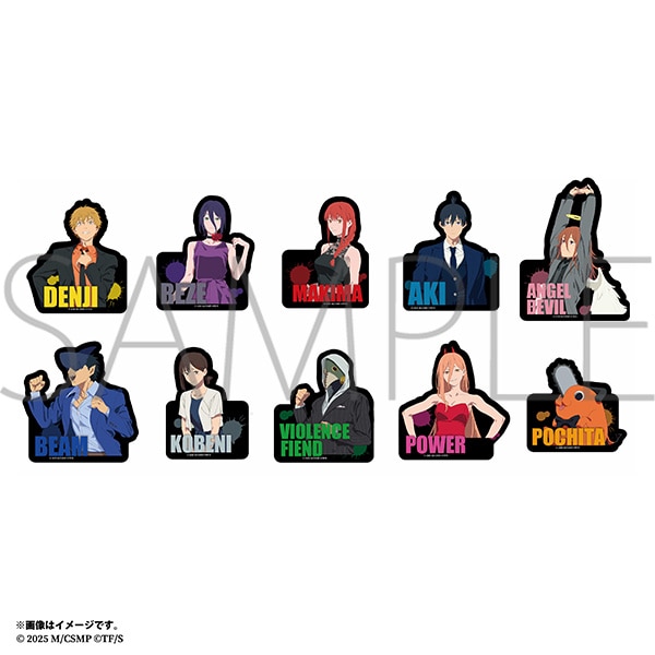 劇場版 チェンソーマン レゼ篇 トレーディングステッカー（全10種）