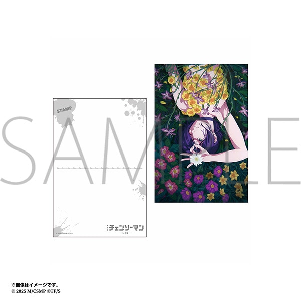 劇場版 チェンソーマン レゼ篇 メタリックポストカード　ティザービジュアル：レゼ