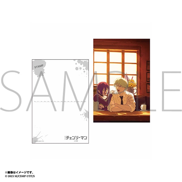 劇場版 チェンソーマン レゼ篇 メタリックポストカード　ティザービジュアル：二道