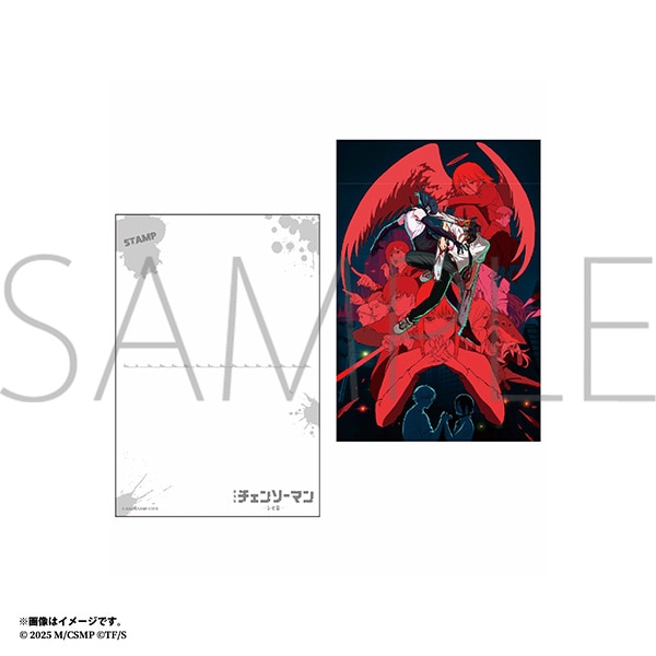 劇場版 チェンソーマン レゼ篇 メタリックポストカード　キービジュアル