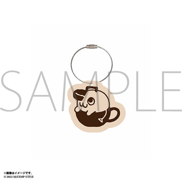 劇場版 チェンソーマン レゼ篇 ポチタカフェアイコン　木製キーホルダー