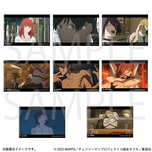劇場版『チェンソーマン レゼ篇』　場面写スクエア缶バッジ　コンプリートBOX