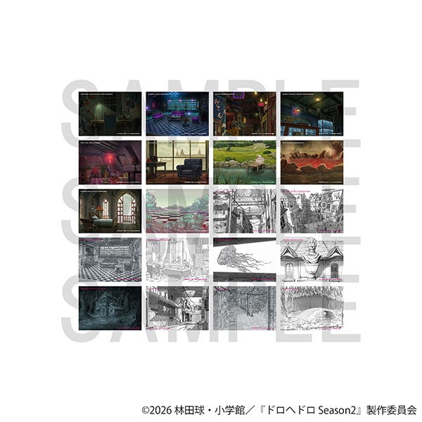 ドロヘドロ (BOX)美術クリアカード 20種
